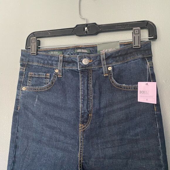 Wild Fable Distressed Highest Rise Skinny Jeans 6 - Picture 4 of 10